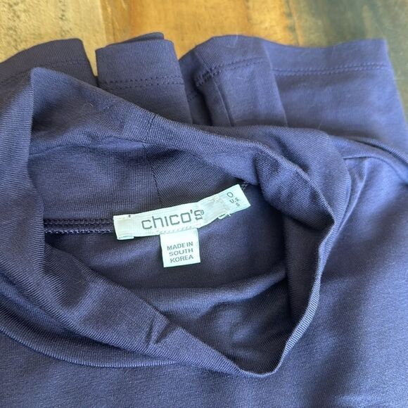 Chico’s SZ 0 long sleeve Top - Picture 5 of 8